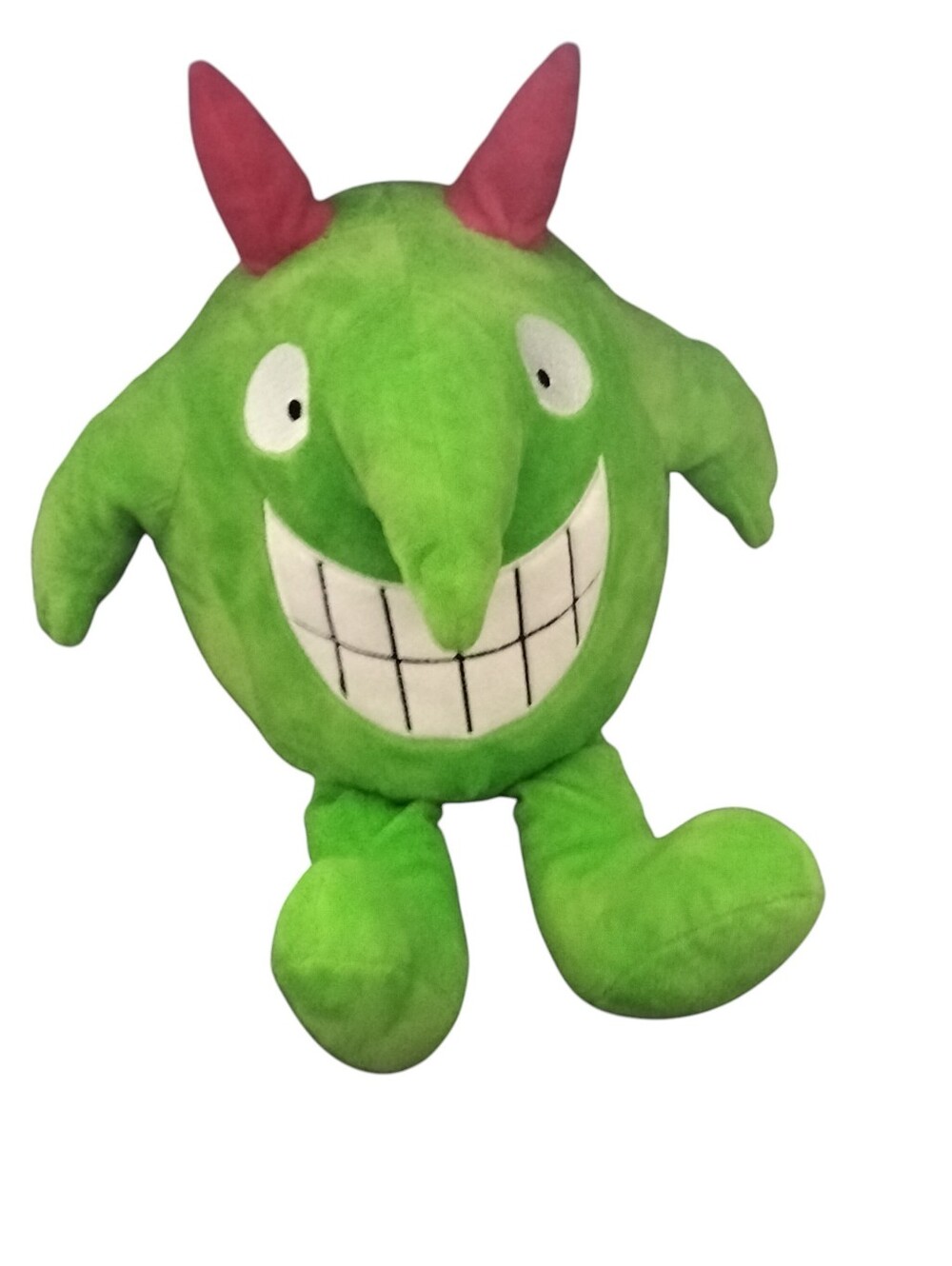 Vintage Just For Laughs Ricochet Victor Green Monster Plush